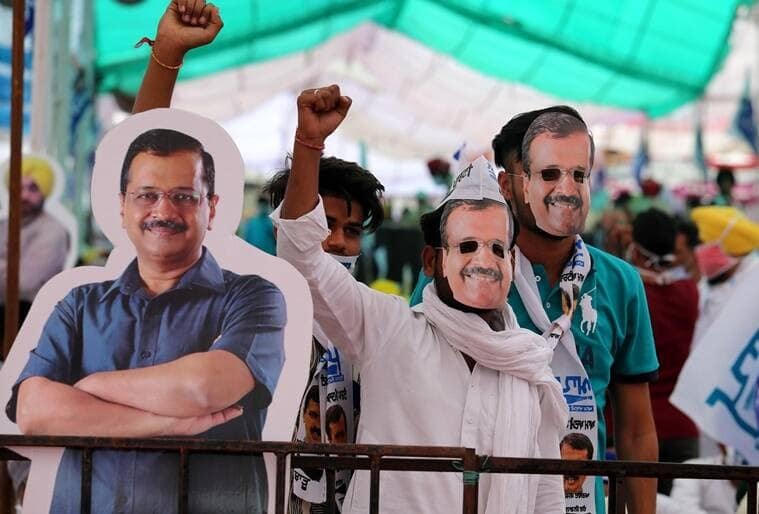AAP Maha Rally: 24 rounds, that's why clash with the center? AAP ...