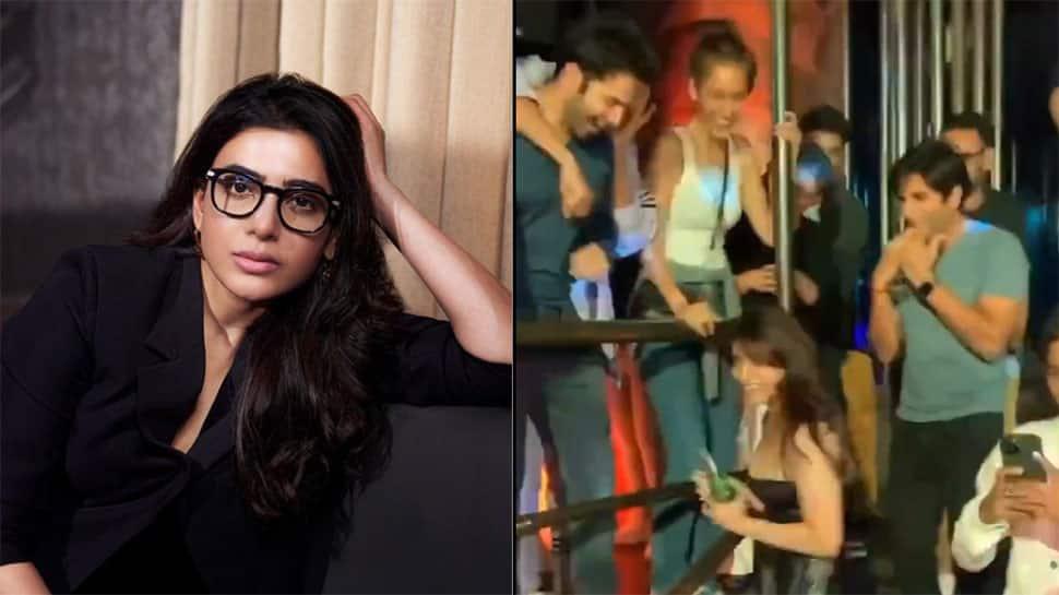 Samantha Ruth Prabhu Flaunts Her Cool Dance Moves On Oo Antava At Serbian Club As Varun Dhawan Cheers For Her