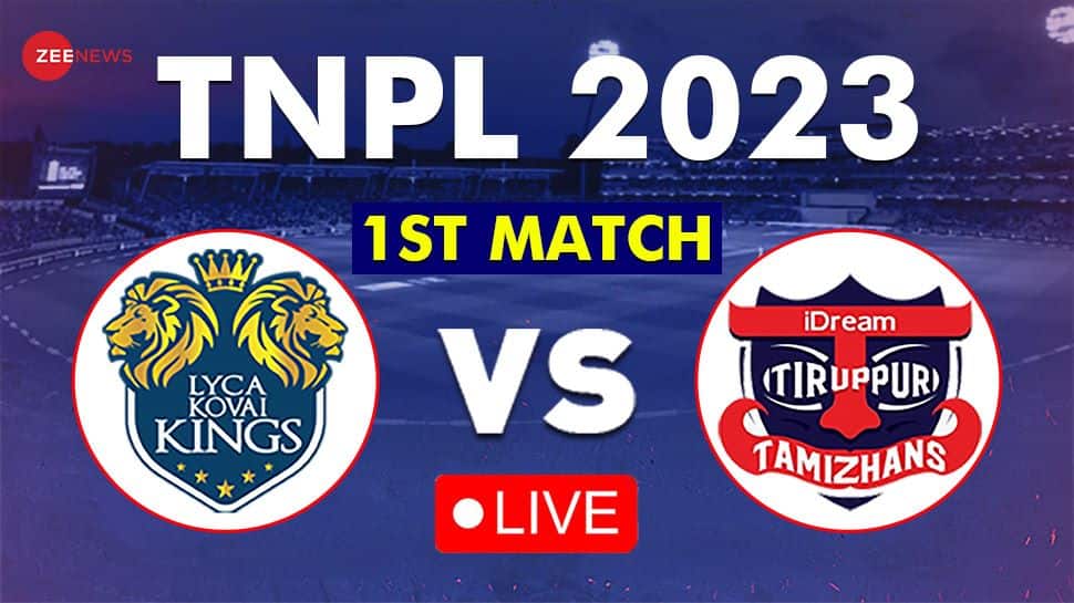 Highlights LKK vs ITT, TNPL 2023 1st Match Cricket Score and Updates