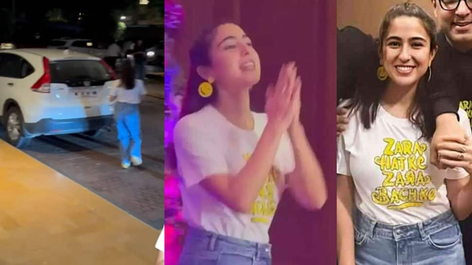 Viral Video: Sara Ali Khan Brutally Trolled For Running Away From Paps At Event, Photographers Shout &#039;Sara Ji Kya Ho Gaya?&#039;