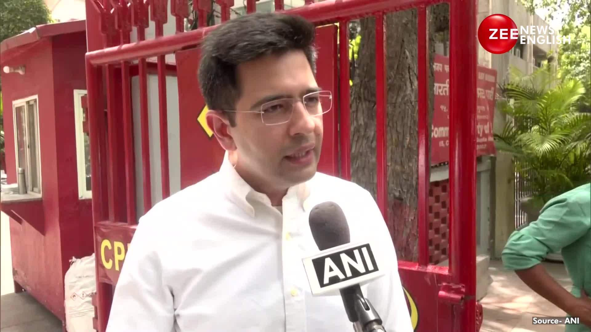 AAP Leader Raghav Chadha On Delhi CM Arvind Kejriwal's Meeting With CPI ...