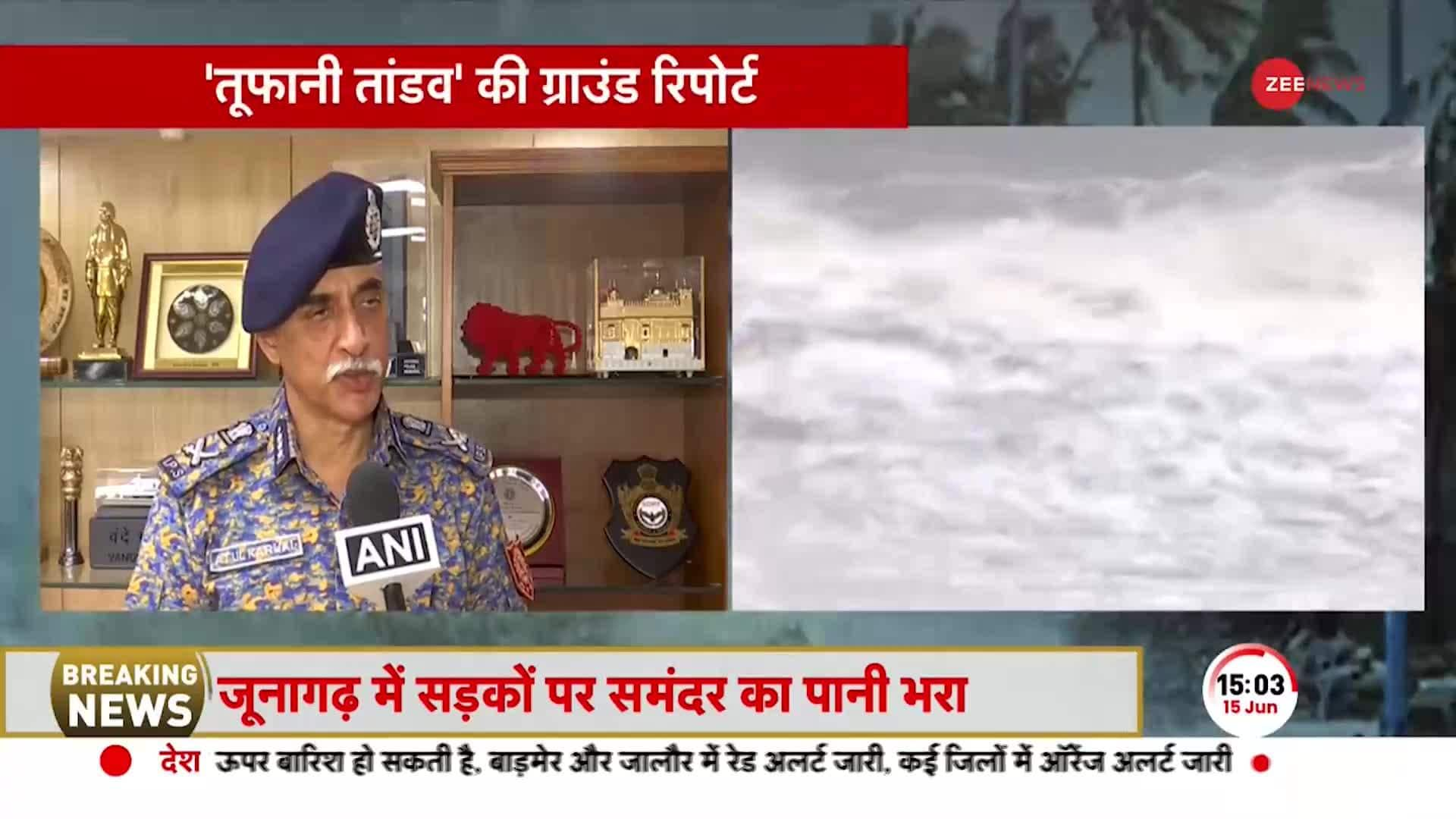 Cyclone Biparjoy Updates: NDRF DG gave a big warning about these states on the stormy orgy! | Zee News