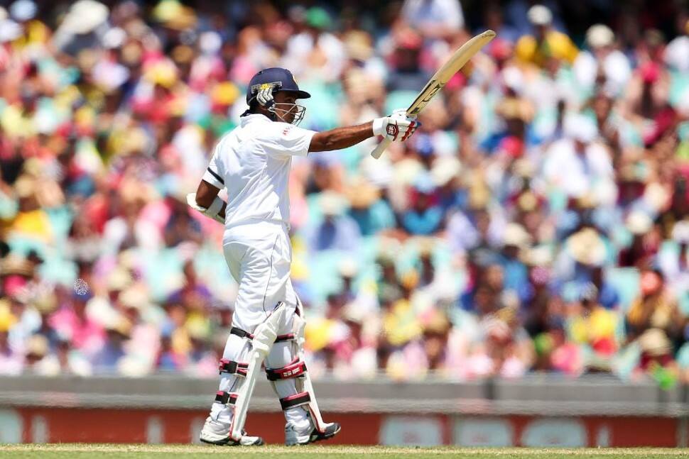 Former Sri Lanka captain Mahela Jayawardene notched up 2,858 runs in ICC tournaments. Jayawardene had 1,100 runs in ODI World Cups and 1,016 runs in T20 World Cups. (Source: Twitter)