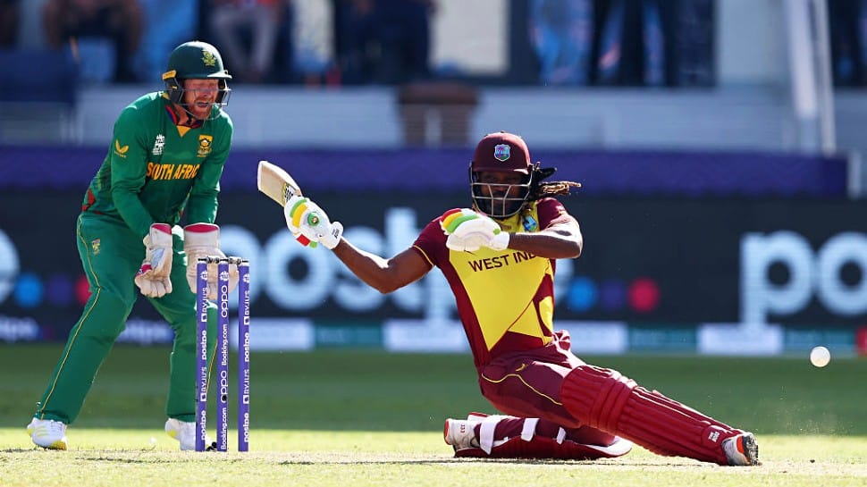 Former West Indies opener Chris Gayle is the highest run-getter in ICC tournament with 2,942 runs. Gayle managed to score 1,186 runs in ODI World Cups. (Photo: ANI)