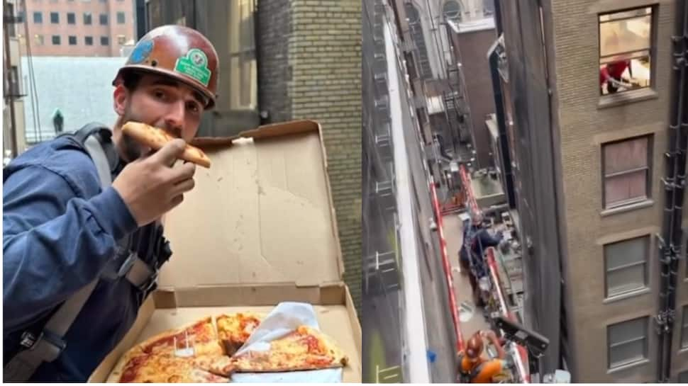 Internet Impressed With This Perfect &#039;Toss And Catch&#039; Pizza Delivery Service