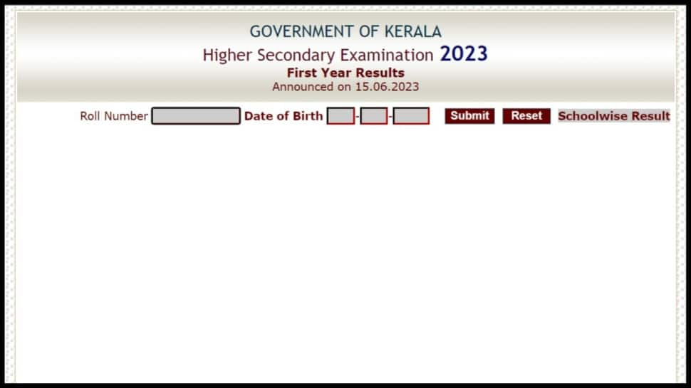 DHSE Kerala Plus One Result 2023 Declared On keralaresults.nic.in, Direct Link To Download Class 11th Result Here