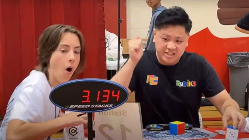 He once had motor skill challenges. Now he's the world's fastest Rubik's  cube solver