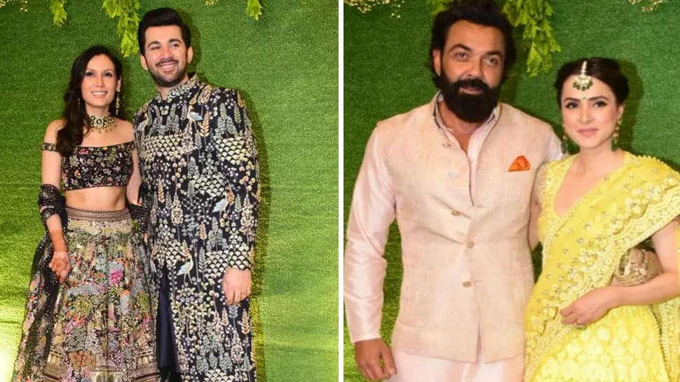 Viral Video: At Nephew Karan Deol-Drisha Acharya&#039;s Sangeet Ceremony, Bobby Deol And His Wife Tanya Dance On &#039;Humko Sirf Tumse Pyaar Hai&#039;