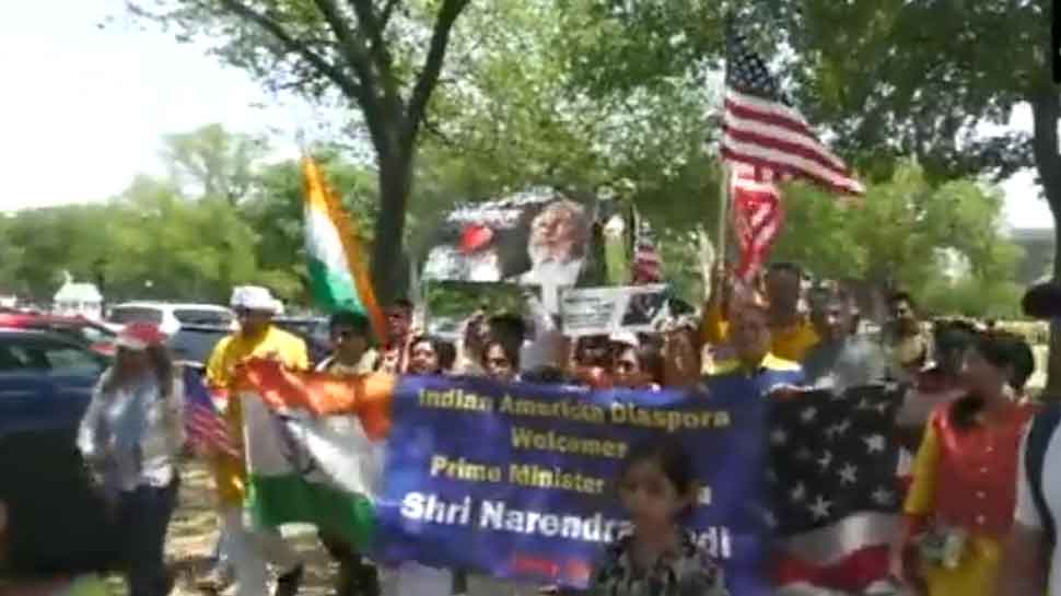 Amid ‘Modi, Modi’ Chants, Indian-Americans Hold Unity March In Washington Ahead Of PM Narendra Modi&#039;s Visit