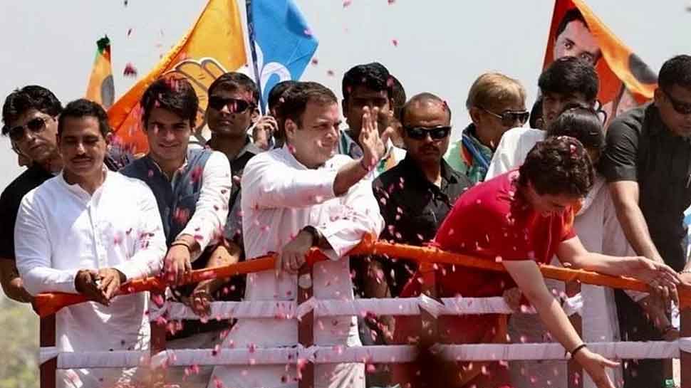 Rahul Gandhi Campaigns In Amethi