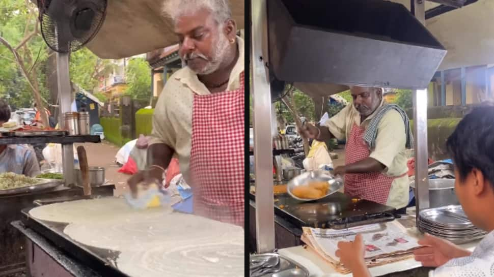 This Viral Video Of Dosa Served In Rajinikanth-style Has 12 Million Views