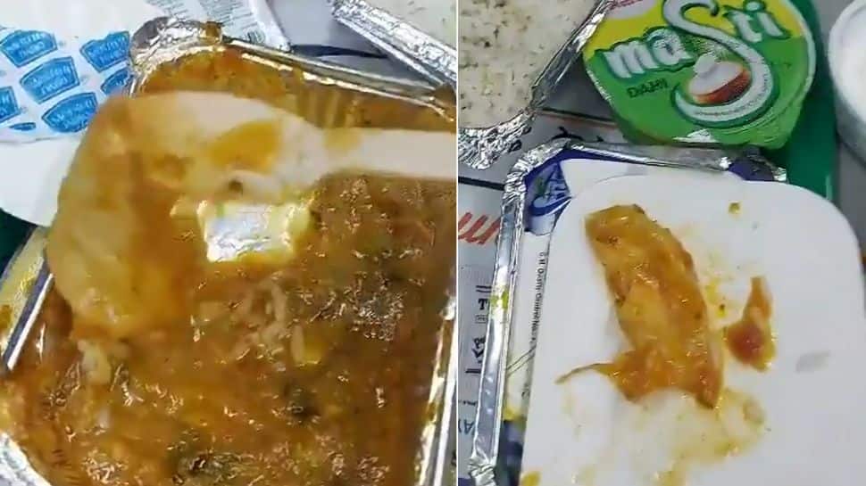 Vande Bharat Express Passenger Complains Of Plastic In Food Served On Train: Watch Video