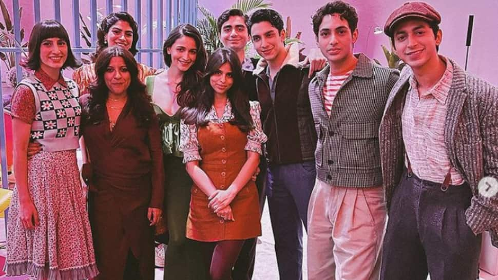 Alia Bhatt With Zoya Akhtar&#039;s The &#039;Archies Gang&#039; At Netflix Tudum 2023