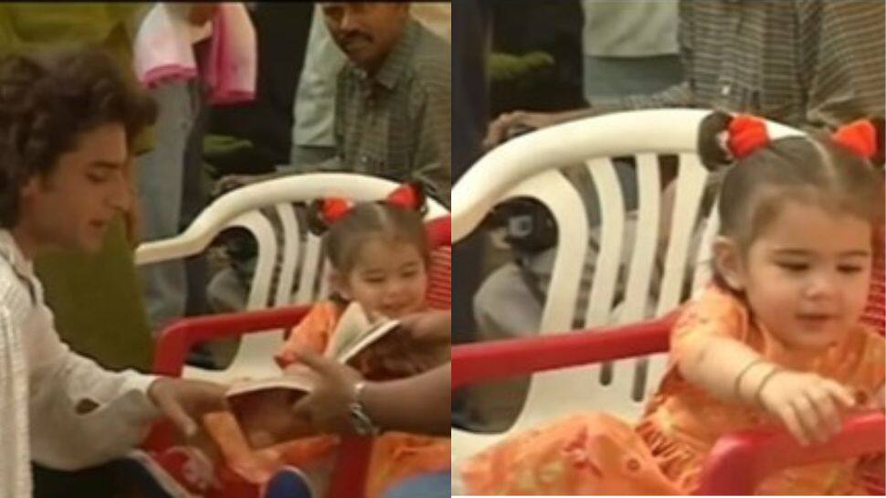 Viral Video: Throwback Video Of Saif Ali Khan With Cute Baby Sara Ali Khan Goes Viral, Netizens Call Them Adorable