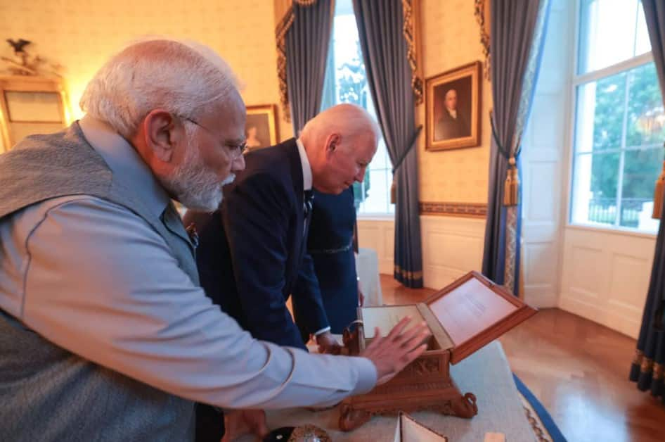 PM Narendra Modi Tweets &#039;Thank You..&#039; Video For Bidens - Watch