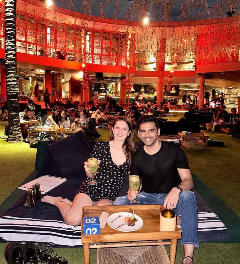 Chennai Super Kings pacer Deepak Chahar celebrated his first marriage anniversary with wife Jaya Bhardwaj in Bali after the IPL 2023 Final last month. (Source: Instagram)