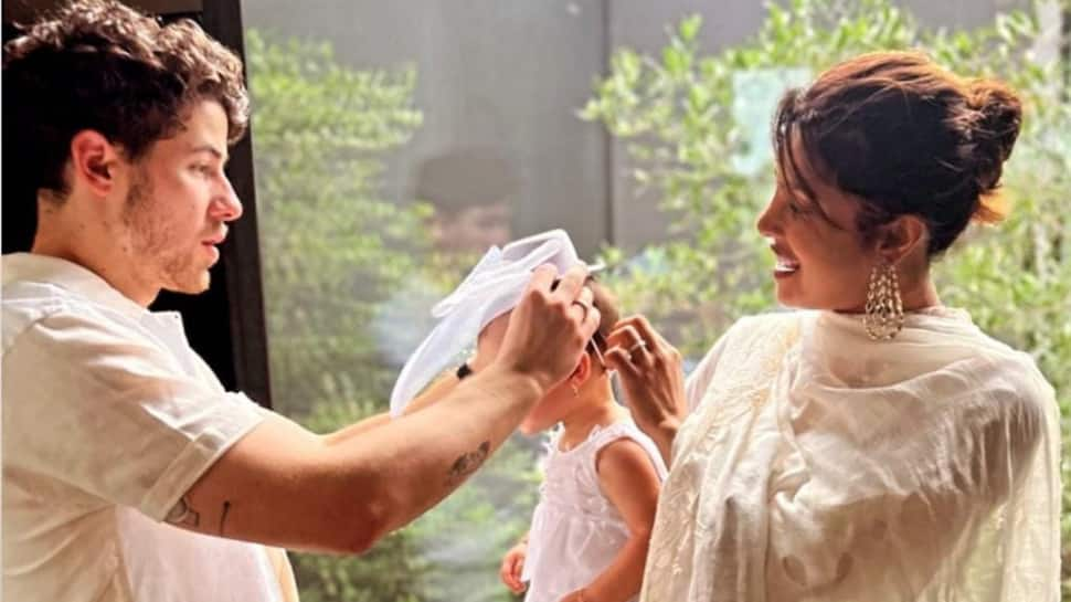 Priyanka Chopra, Nick Jonas And Their Daughter Steal Hearts: Check Pic