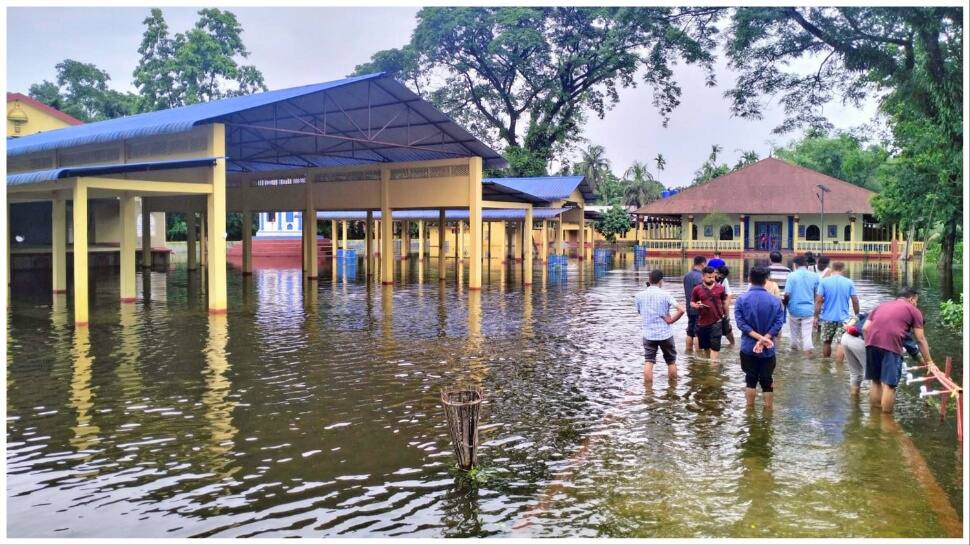 Assam Flood: Nearly 4.89 Lakh People Affected In 16 Districts