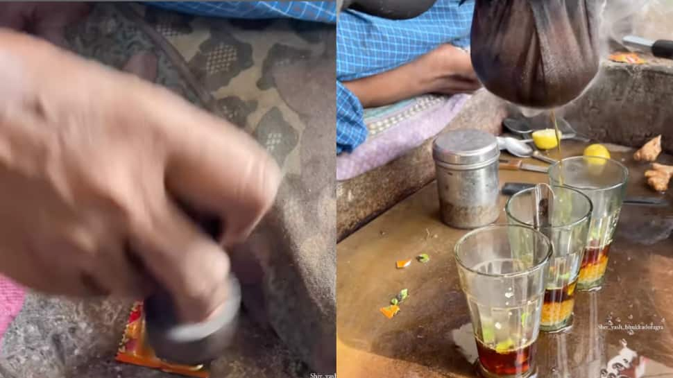 Viral Video Shows The Making Of Varanasi’s Famous ‘Hajmola Chai’