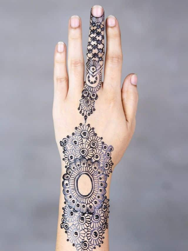 15+ Simple & Easy Arabic Mehndi Designs for Wedding in 2023