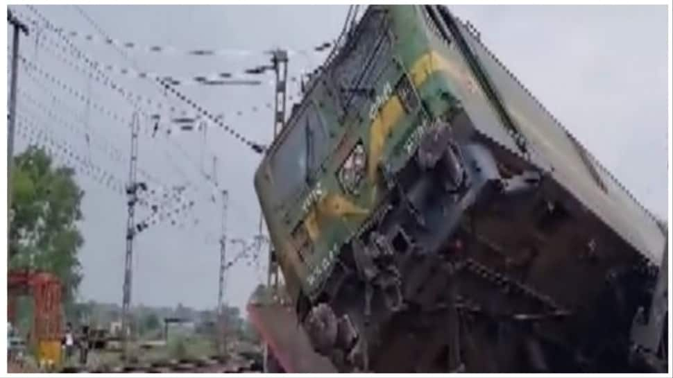 West Bengal: Two Goods Trains Collide At Onda Railway Station In Bankura