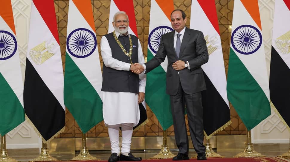 Le Premier ministre Modi s’est entretenu avec la plus haute distinction d’État égyptienne « l’Ordre du Nil » |  Nouvelles de l’Inde