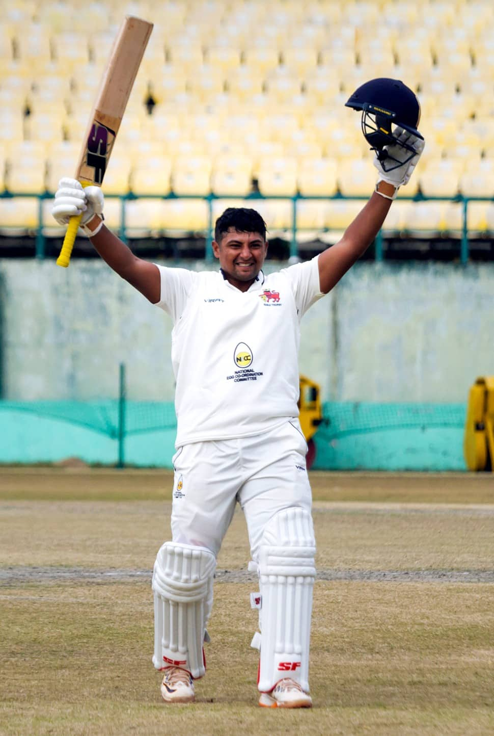 Sarfaraz Khan has been prolific at the domestic level for Mumbai. He averages 79.65 after 50 innings in first-class cricket but was ignored for the West Indies series due to fitness and off-field disciplinary issues. But Sarfaraz could finally be given a chance in Test cricket sometime in the near future if he keeps up his run-scoring spree. (Photo: ANI)