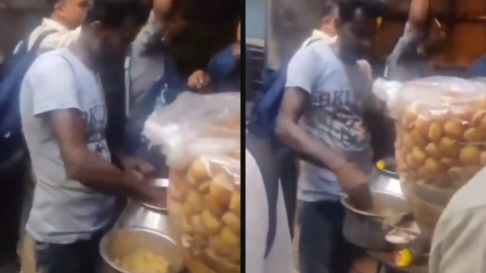 Pani Puri Seller Serves Tangy Bliss To Passengers On Moving Train: Watch Video