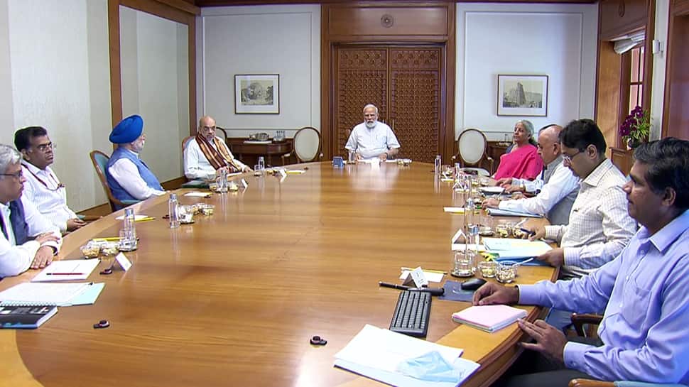 Pm Modi Chairs Key Meeting With Ministers Informed About Manipur