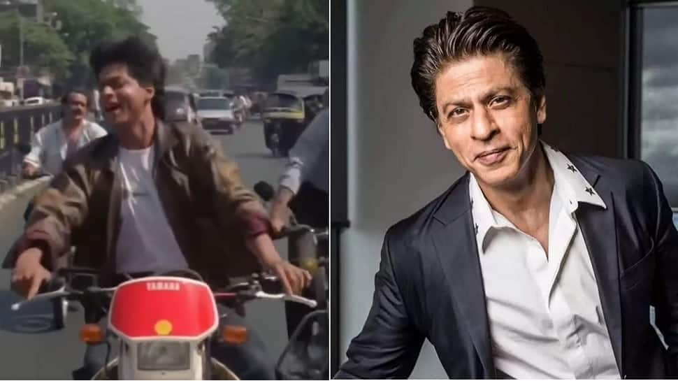 Shah Rukh Khan Reacts To 31-Year-Old Movie Clip, Regrets Riding Bike Without Helmet