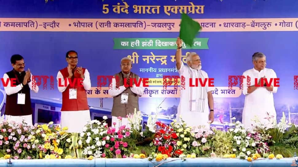 PM Narendra Modi Flags Off 5 Vande Bharat Express Trains: Check Full List