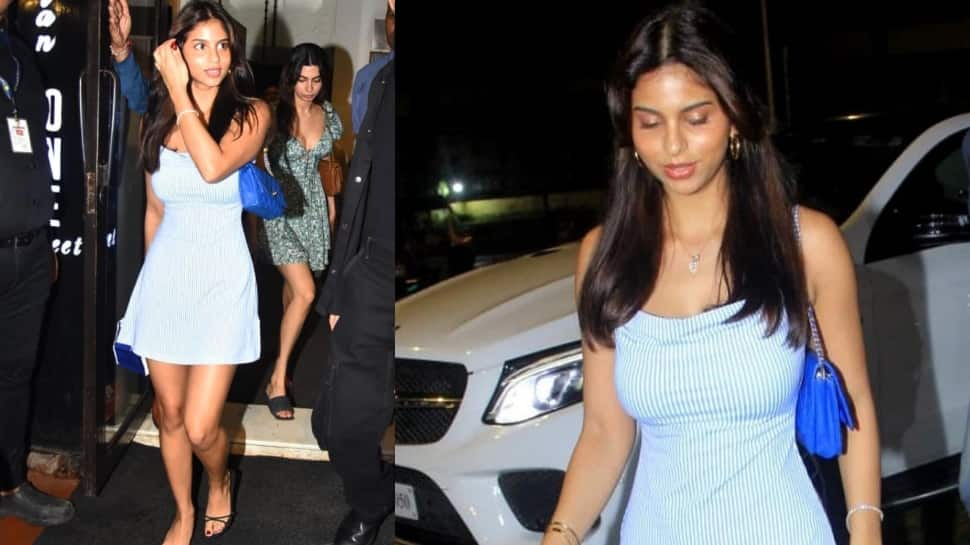 Suhana Khan Looks Stunning In Mini Dress As She Attends Mihir Ahuja&#039;s Birthday Bash, Rumoured BF Agastya Nanda Joins