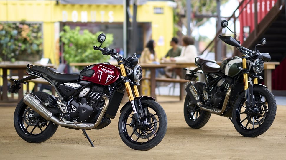 Bajaj-Made Triumph Speed 400 & Scrambler 400 X Motorcycles Revealed:  Design, Specs, Features - IN PICS | News | Zee News