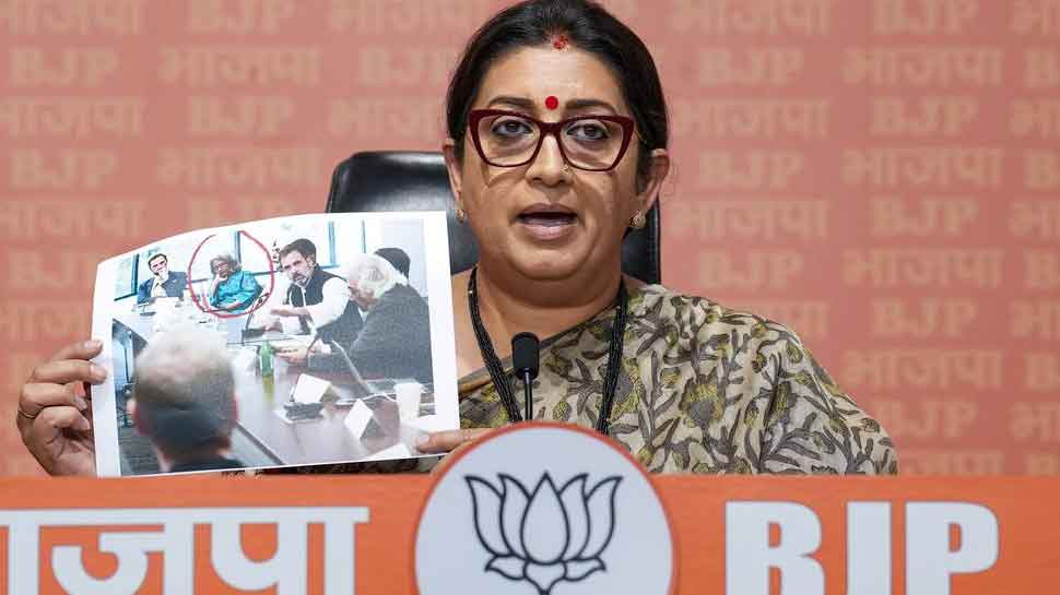 BJP&#039;s Smriti Irani Questions Rahul Gandhi&#039;s Alleged Meeting With George Soros Aide In US