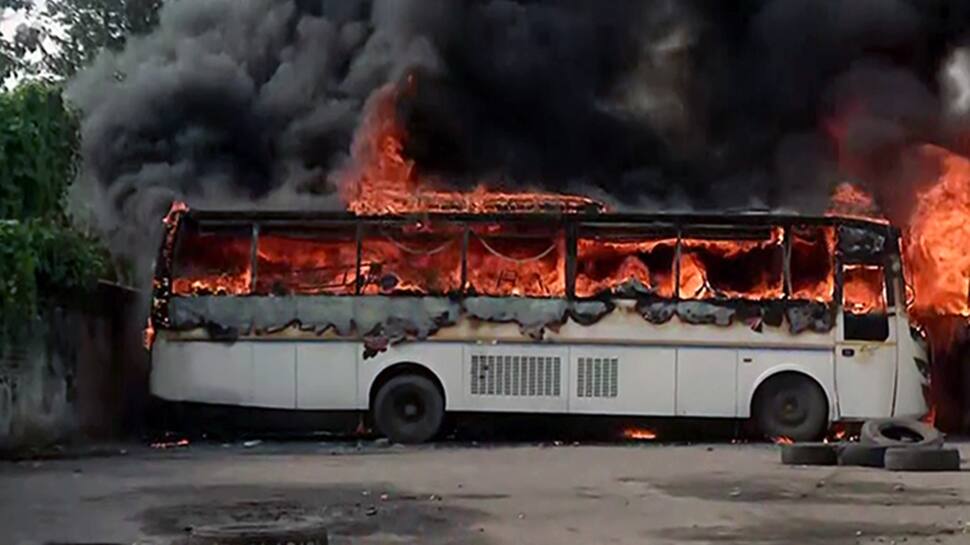Maharashtra: 25 people burnt to death after a bus caught fire on Samruddhi Highway