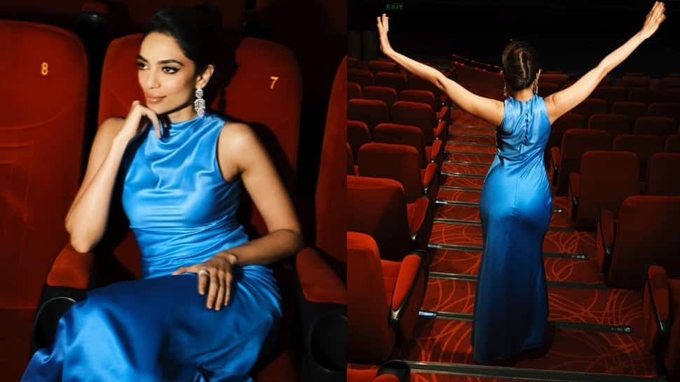 Sobhita Dhulipala Grabs Eyeballs In Stunning Cobalt Blue Gown At &#039; The Night Manager 2&#039; Premiere