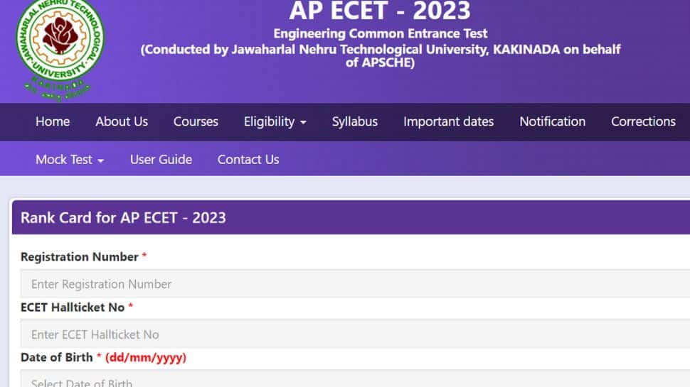 AP ECET Results 2023 Released At cets.apsche.ap.gov.in- Direct Link To Download Rankcard Here