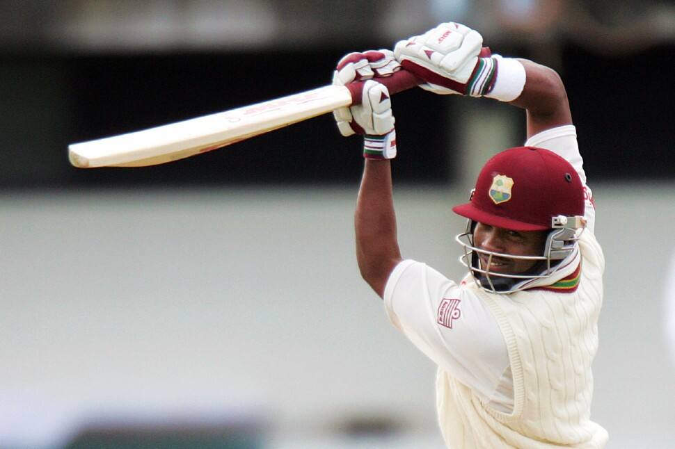 Former West Indies captain Brian Lara scored a brilliant unbeaten 153 against Australia in a Test at Barbados in 1998-99 season. Lara's century helped WI chase down 308 to win with 1 wicket to spare. (Source: Twitter)