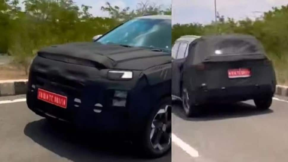 Hyundai Creta Facelift Spotted On Test In India, Launch Expected By Early 2024