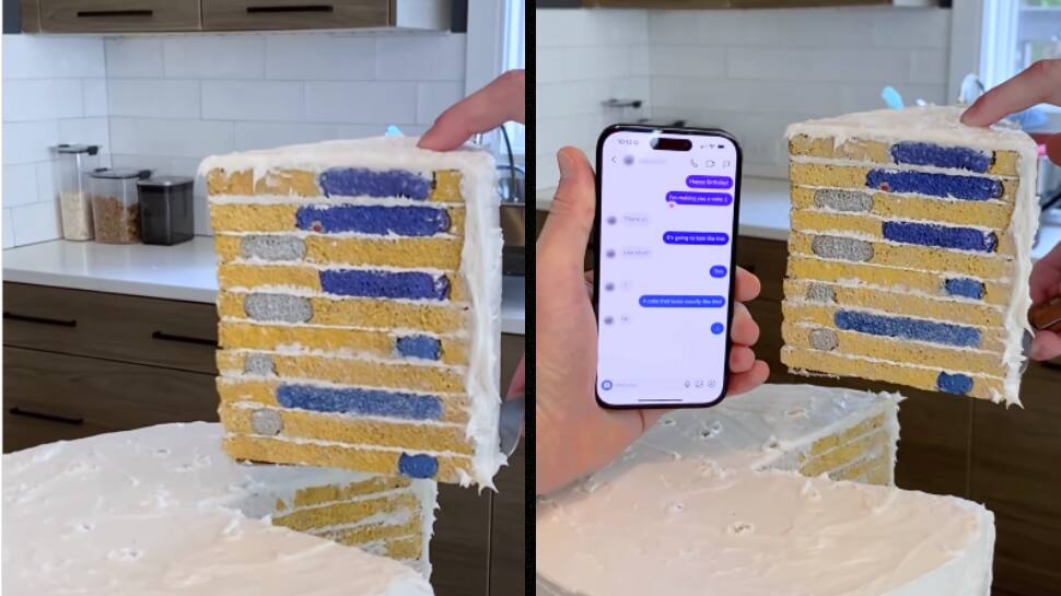 Man Surprises Friend With Instagram Chat-Inspired Cake: Watch Video