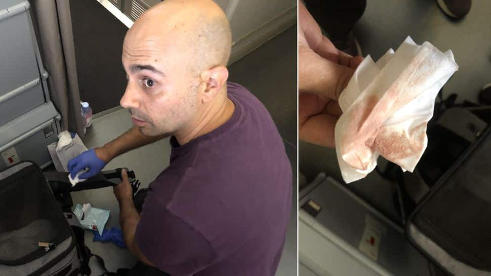 &#039;Horrific&#039;: Air France Passenger Finds Blood-Soaked Carpet In Flight, Airline Responds