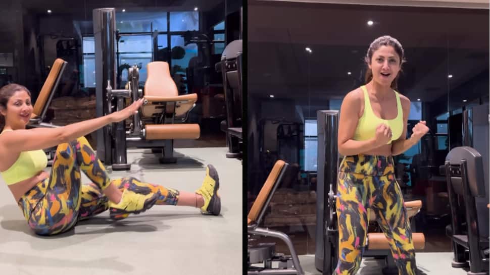Shilpa Shetty Aces ‘Stand-up Challenge’ — Fans Laud Her Fitness Levels