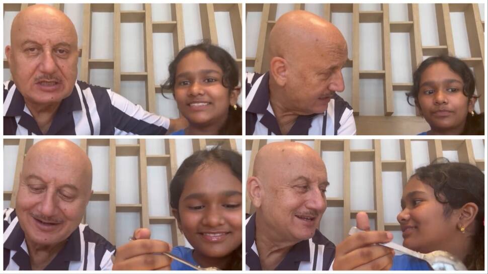 Anupam Kher Steps Out For Lunch With This Little Special Guest  