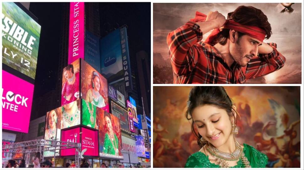 Mahesh Babu&#039;s Daughter Sitara Features On Times Square Billboard