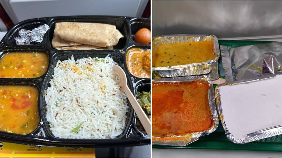 Viral: Vande Bharat Express Passenger Shares &#039;Now vs Then&#039; Pictures Of Food, Complains Of Declining Quality