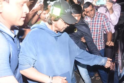 Shah Rukh Khan spotted in Mumbai