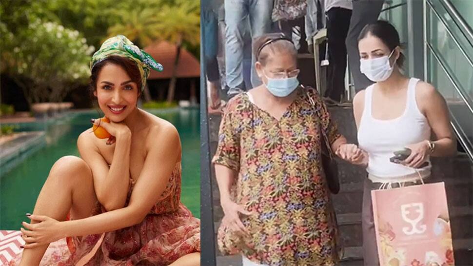 Malaika Arora&#039;s Father Hospitalised In Mumbai, Actor Spotted Assisting Mother After Visiting Dad