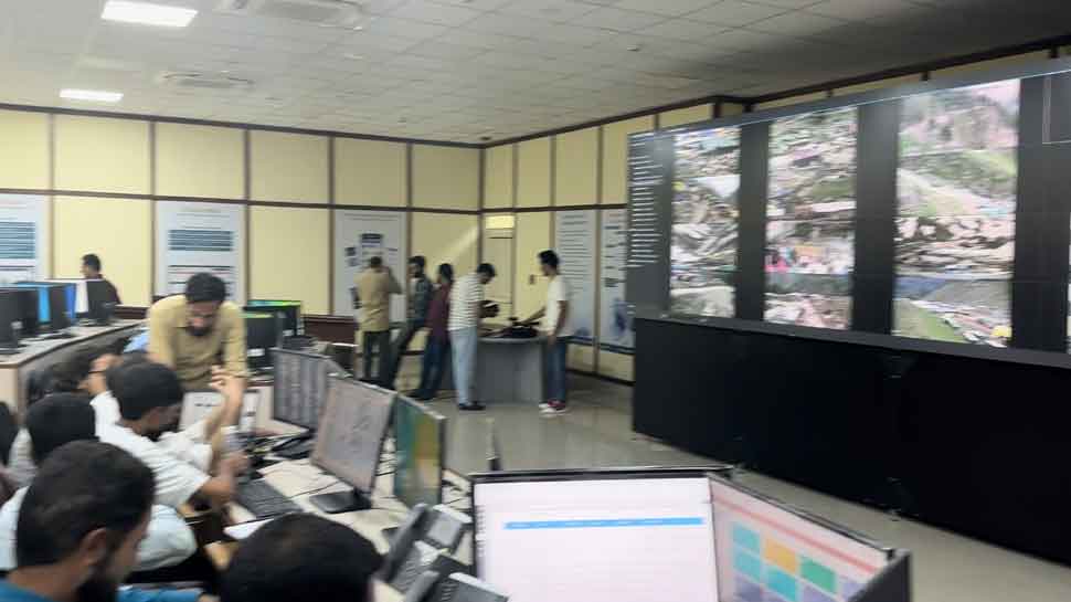 In A First, Command Control Centre Set Up For Real-Time Surveillance Of Amarnath Yatra Routes