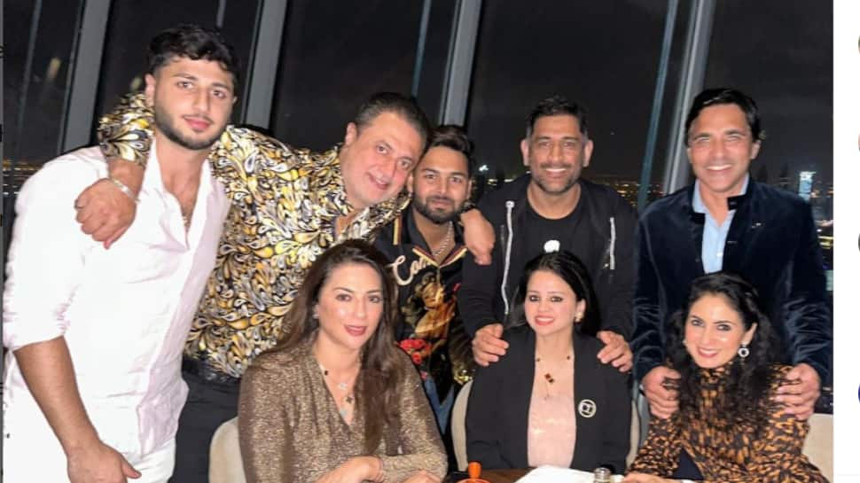 Dhoni's parents