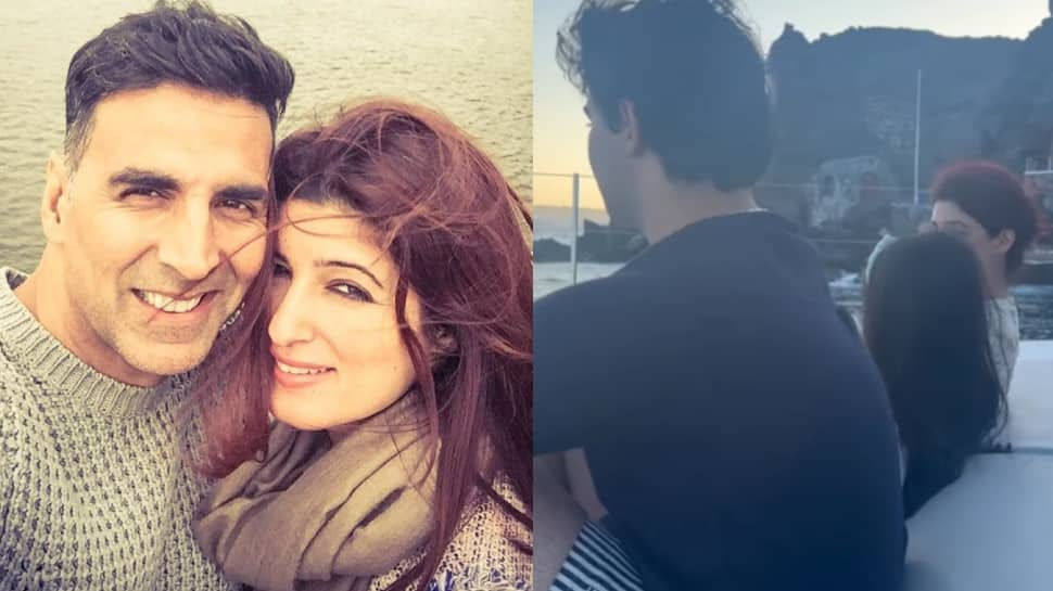 Akshay Kumar Captures Wife Twinkle Khanna And Kids Against A Scenic Background, Calls It &#039;Precious Moments&#039;